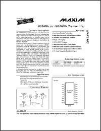 MAX2421EAI Datasheet