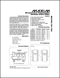 MAX264BCWI Datasheet