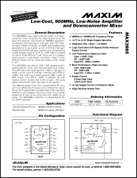 MAX280CPA Datasheet