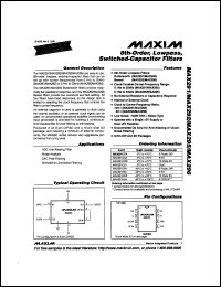 MAX3080CSD Datasheet