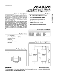 MAX3181EEUK-T Datasheet