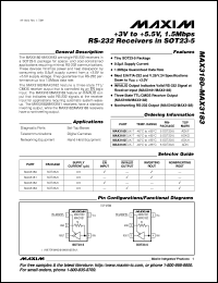 MAX3188EUT-T Datasheet