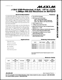 MAX3188EEUT-T Datasheet