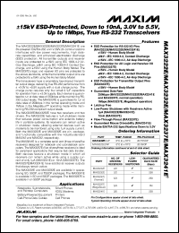 MAX3238CDBR Datasheet