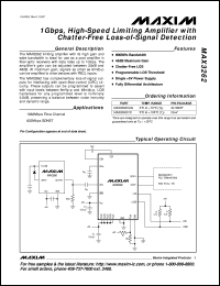 MAX3288CUE Datasheet