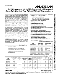 MAX3541ELM Datasheet