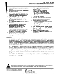 TL16C554IFNR Datasheet