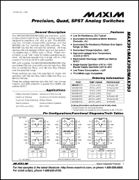 MAX4016ESA Datasheet