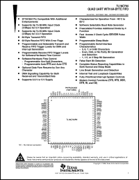TL16C754BPNR Datasheet