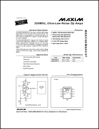 MAX4133C/D Datasheet