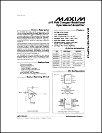 MAX4241ESA Datasheet