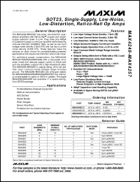 MAX4314ESD Datasheet