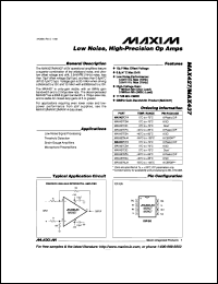 MAX4333ESD Datasheet