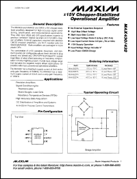 MAX4455ECQ Datasheet