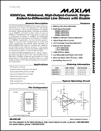 MAX4501CUK-T Datasheet