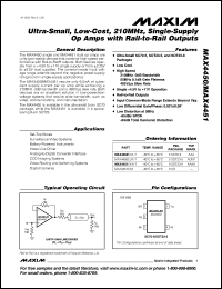 MAX4505EUK-T Datasheet