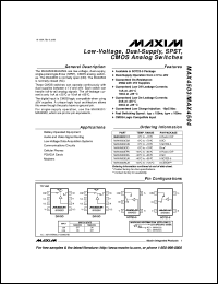 MAX4512CSE Datasheet