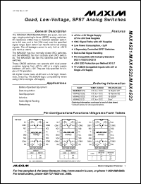 MAX4529CUT-T Datasheet
