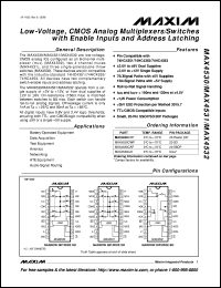 MAX4543EKA-T Datasheet