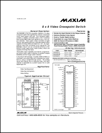 MAX468C/D Datasheet