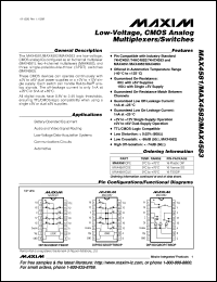 MAX4598EAP Datasheet