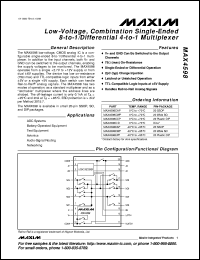 MAX4612C/D Datasheet