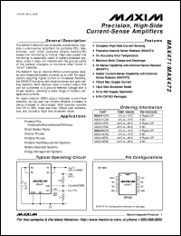 MAX492C/D Datasheet