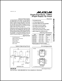 MAX491ECSD Datasheet