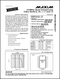 MAX5012BEQI Datasheet