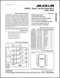 MAX5018AIPG Datasheet
