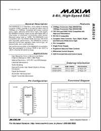 MAX5100BEUP Datasheet