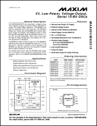 MAX513C/D Datasheet