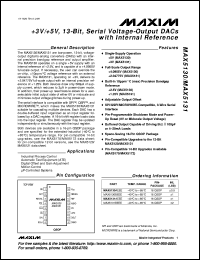 MAX5152ACEE Datasheet