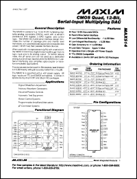 MAX5157ACEE Datasheet