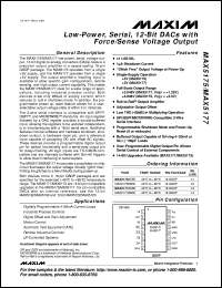 MAX5190BEEG Datasheet