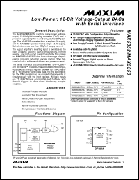 MAX544AESA Datasheet