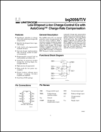 BQ2056SNTR Datasheet