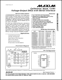 MAX5480BEEE Datasheet