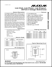 MAX6101EUR-T Datasheet