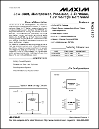 MAX6198CESA Datasheet