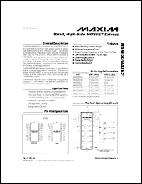 MAX630MJA Datasheet