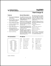 BQ2003PN-N Datasheet