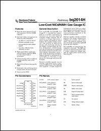 BQ2014HSN-A309 Datasheet
