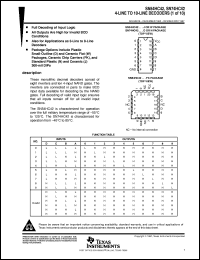 SN54HC4020J Datasheet