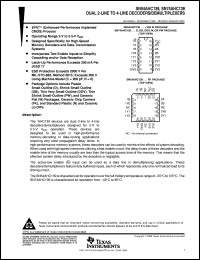 SN74AHC139DGVR Datasheet