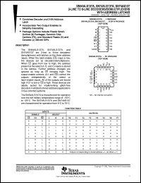 SN74ALS137ADR Datasheet