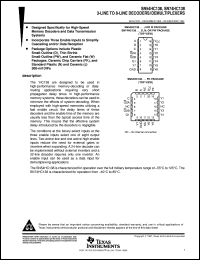 SN74HC138PWLE Datasheet