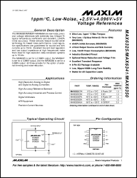 MAX6332UR20D2-T Datasheet