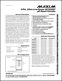 MAX6337US19D2-T Datasheet