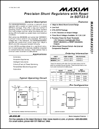 MAX6345TUT-T Datasheet